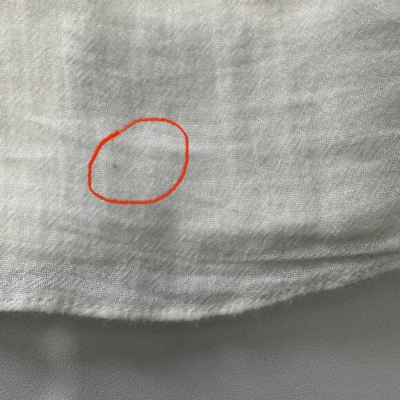 DOEN Womens Peasant Top Size XS Relaxed Fit Boho Embroidered Boho - Picture 8 of 9